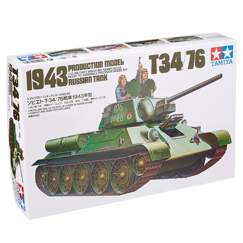 1/35 Russian Tank T34/76 1943  Production Model