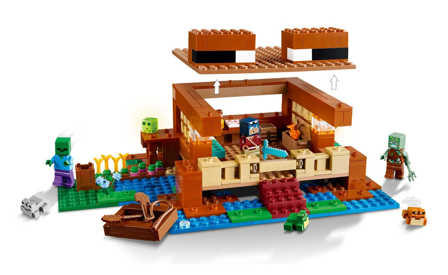 21256 | LEGO® Minecraft® The Frog House