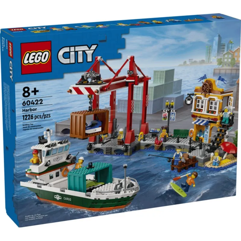 60422 LEGO® City Seaside Harbor with Cargo Ship