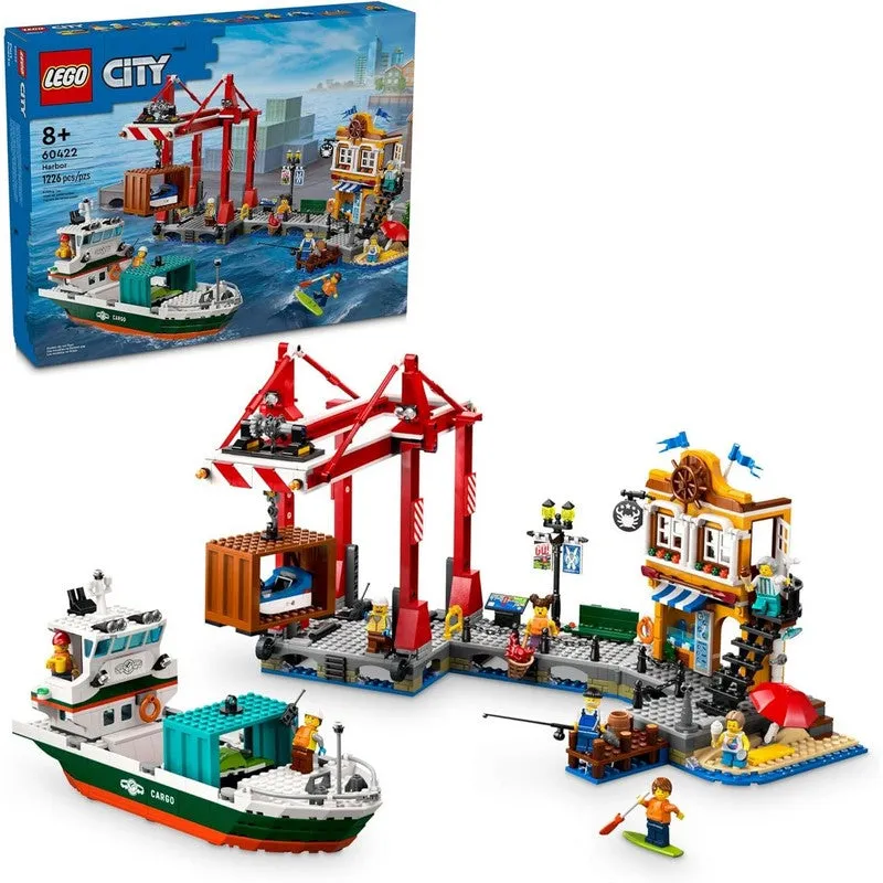 60422 LEGO® City Seaside Harbor with Cargo Ship