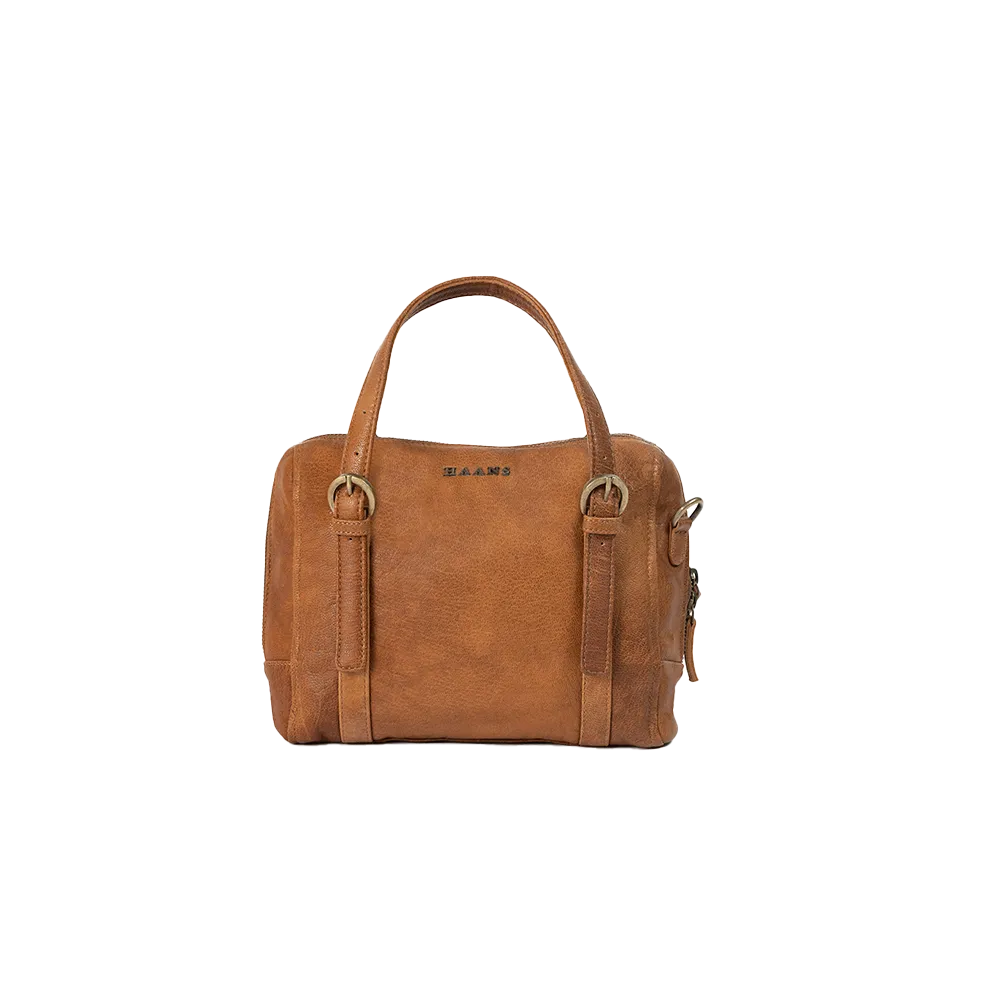 A Large Darning Leather Satchel