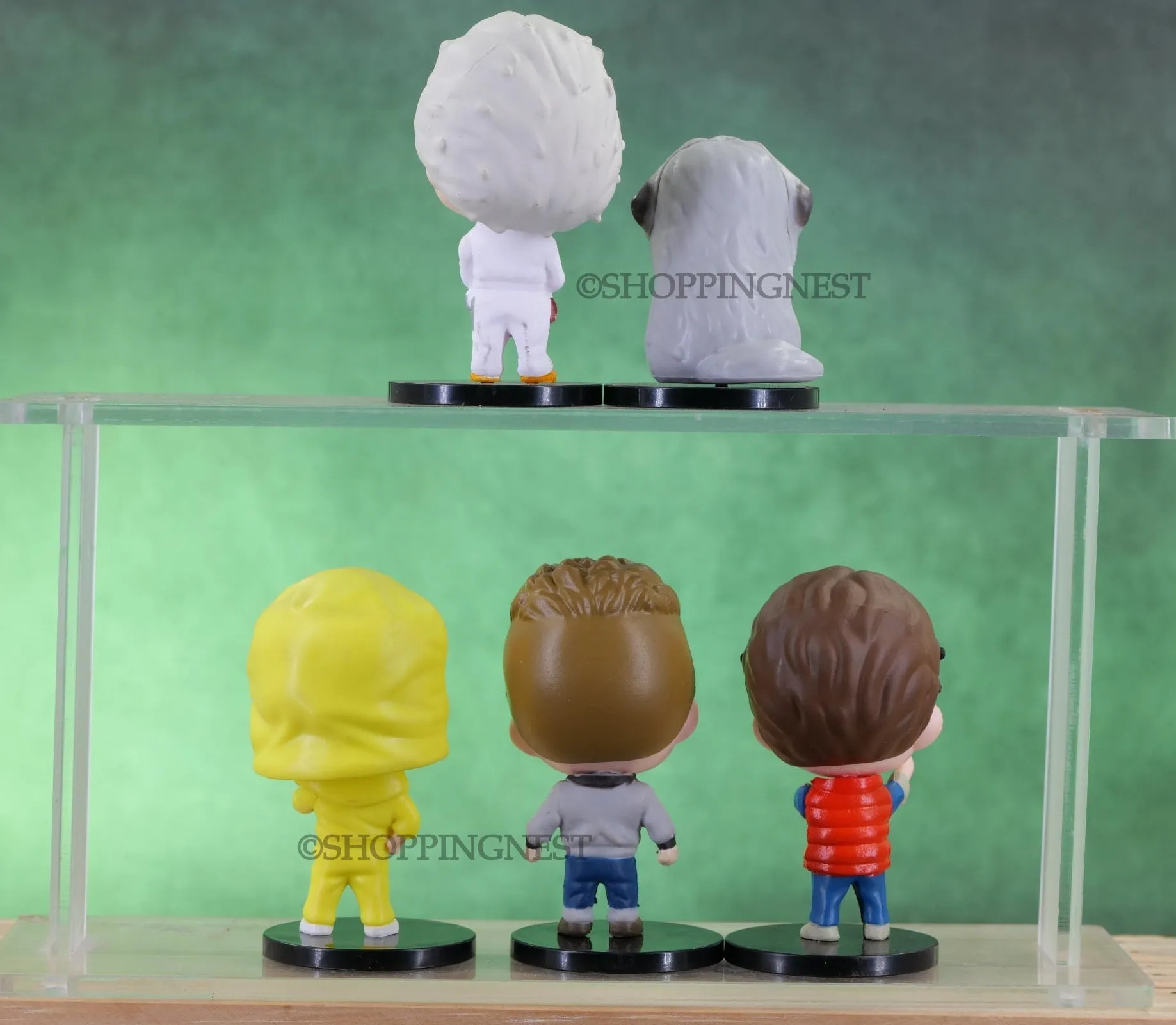 Back to The Future Set of 5 Action Figures  | 5.5-8 Cms |