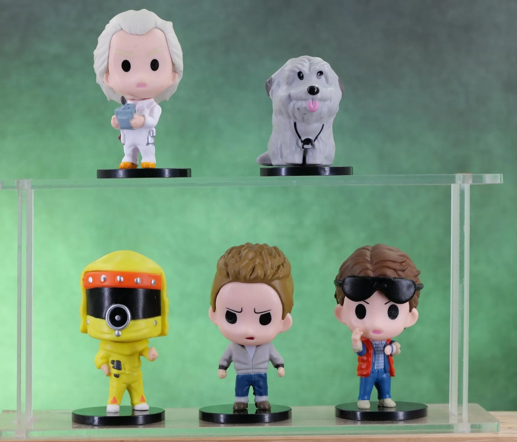 Back to The Future Set of 5 Action Figures  | 5.5-8 Cms |