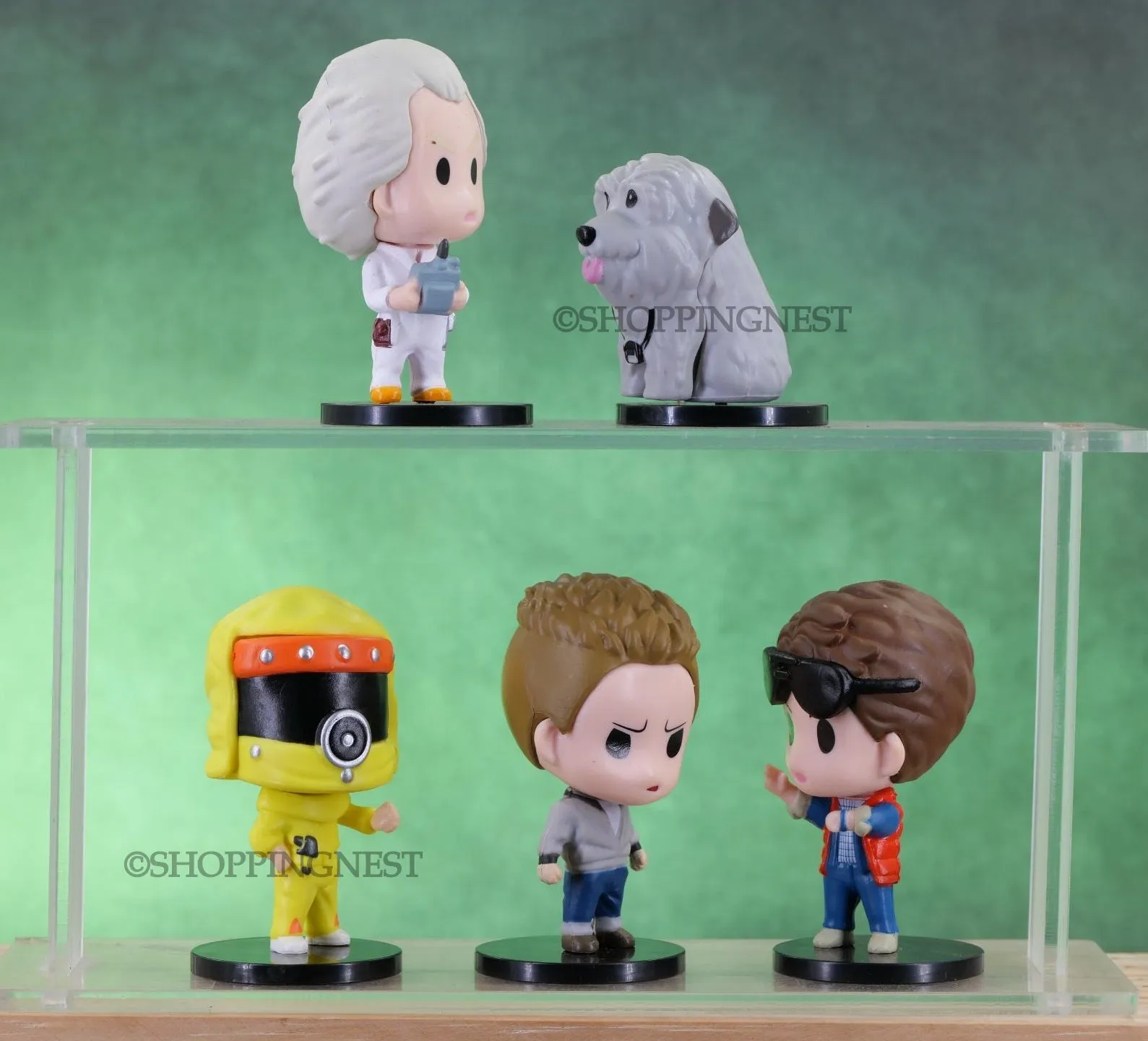 Back to The Future Set of 5 Action Figures  | 5.5-8 Cms |