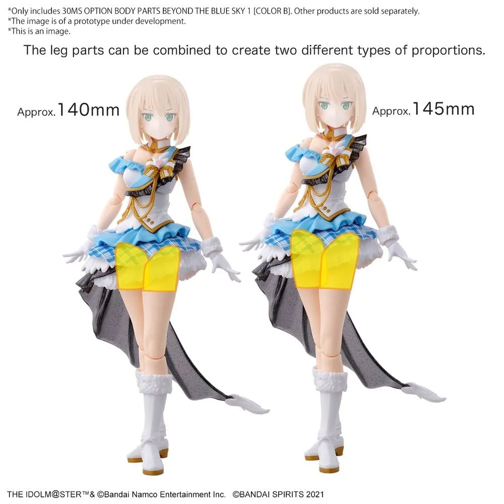 Bandai 30 Minutes Sisters 30MS The Idolmaster: Shiny Colors Option Body Parts Beyond the Blue Sky 1 (Color B) Accessory Model Kit