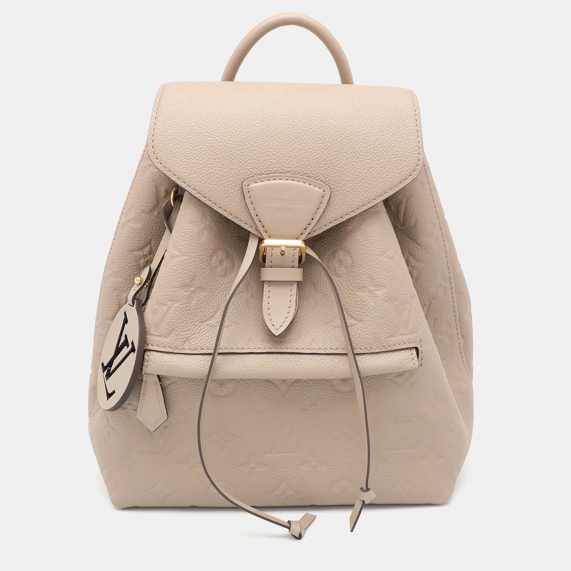 Beige Monogram Empriente Leather Montsouris PM Backpack