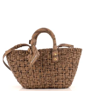 Bistro Panier Bag BB Monogram Coated Canvas XS