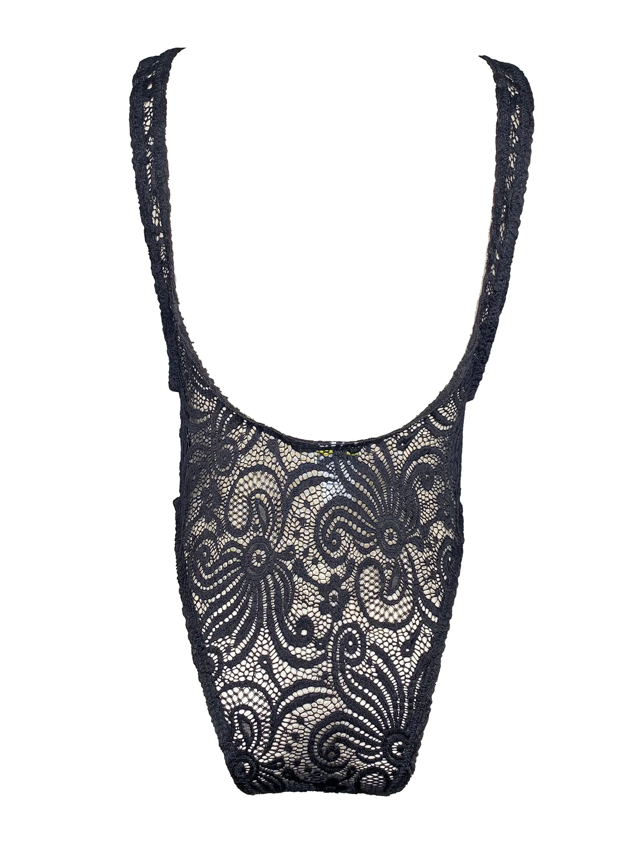 Black Lace Bodysuit