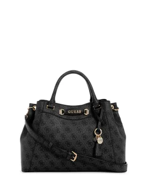 Black Logo Emera Girlfriend Satchel Bag