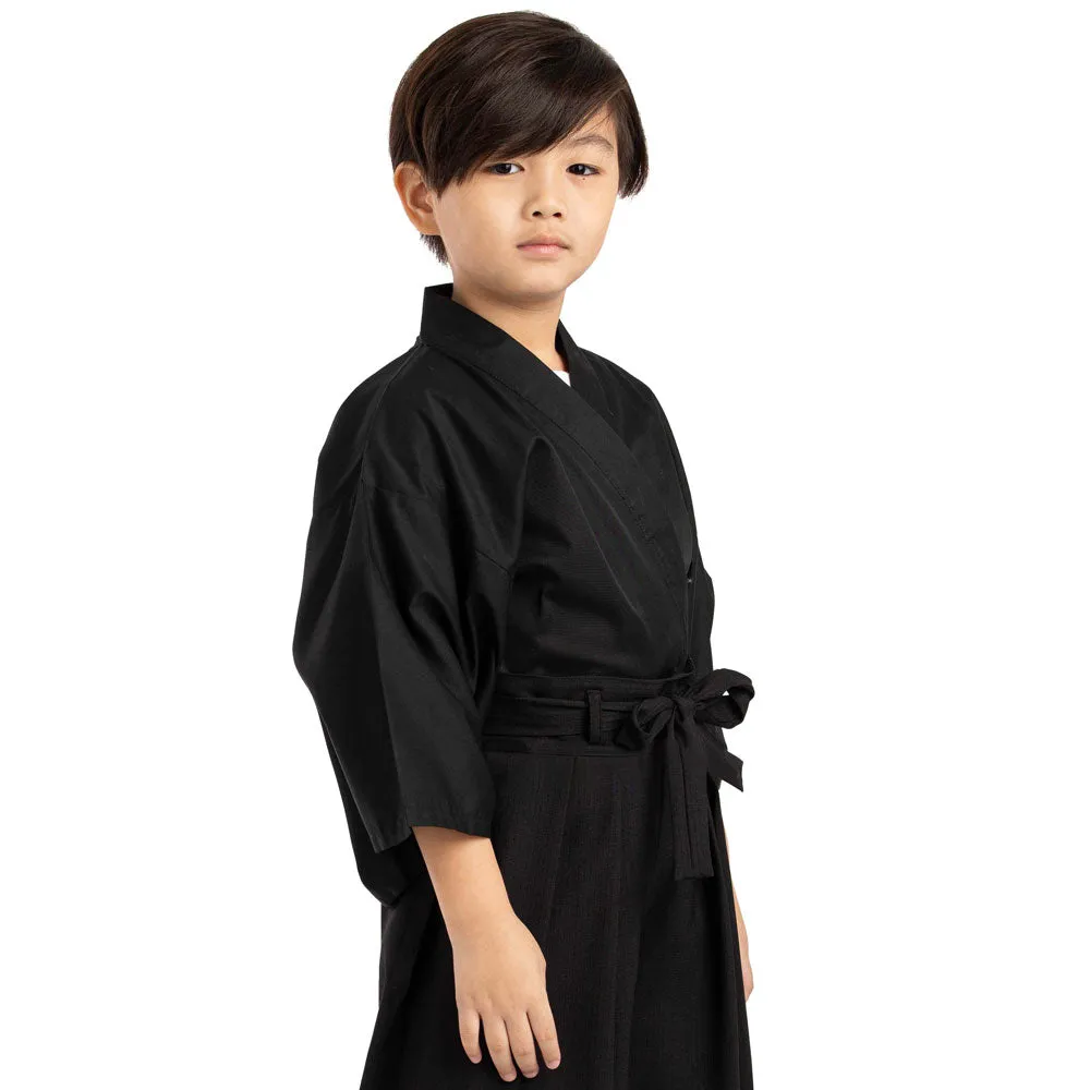 Bushido Spirit Kids Samurai Hakama Kimono Costume