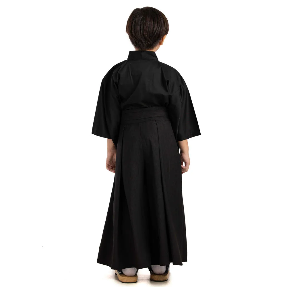 Bushido Spirit Kids Samurai Hakama Kimono Costume