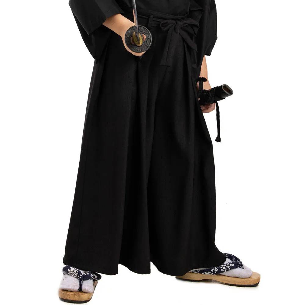 Bushido Spirit Kids Samurai Hakama Kimono Costume