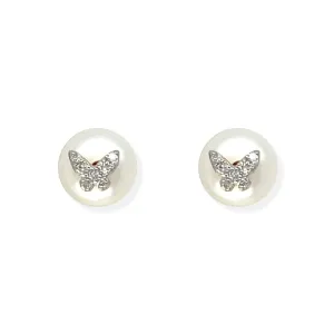 Butterfly Pearls Earrings