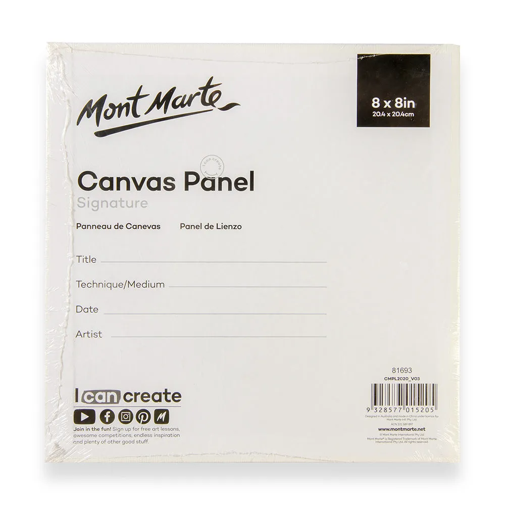 Canvas Panels Signature 2pc 20.4 x 20.4cm (8 x 8in)