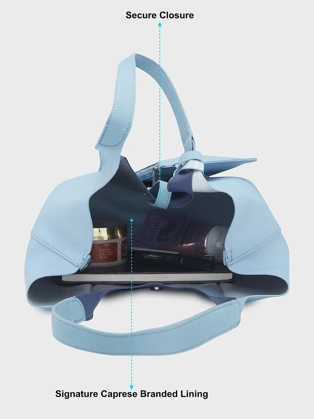 Caprese Tiera Hobo Large Powder Blue