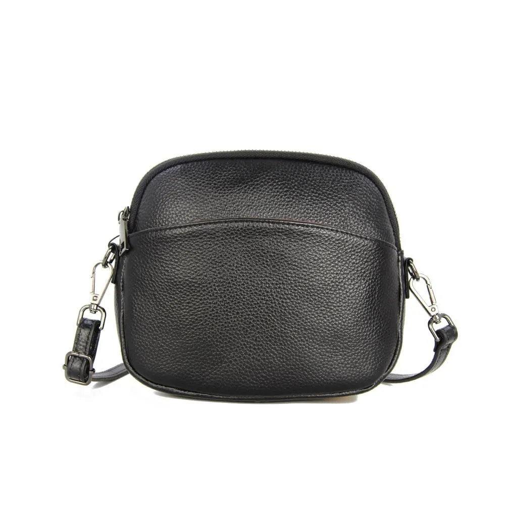 Casual Stylish Women's Shell Shape Genuine Leather Crossbody Bag