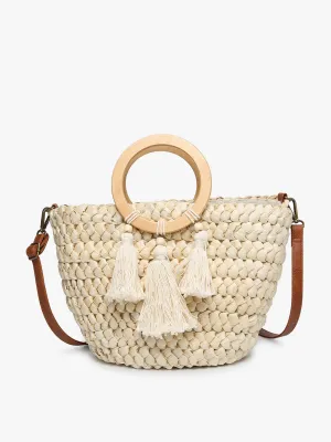 Cheryl Vegan Seagrass Satchel