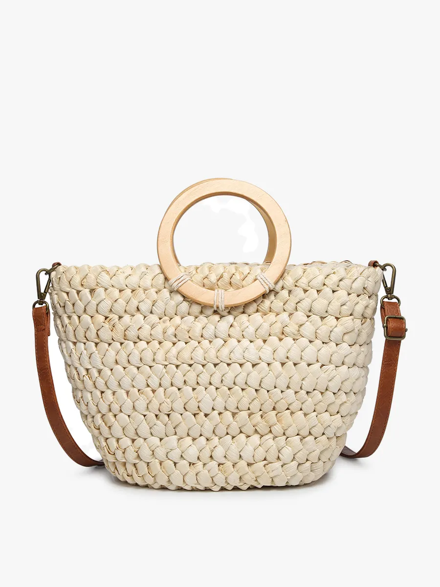 Cheryl Vegan Seagrass Satchel