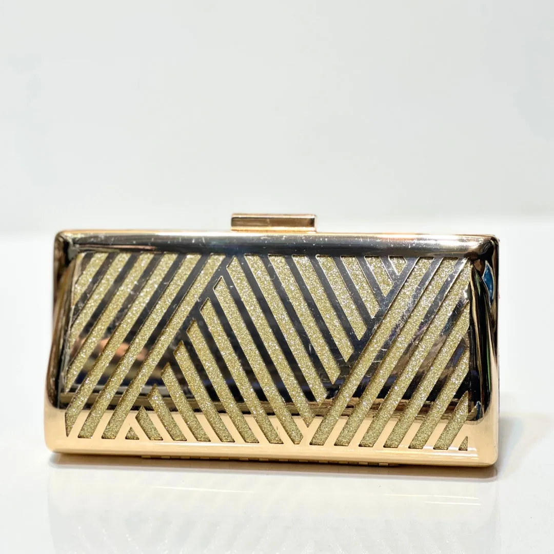 Chic Edge Clutch (minor scratches)