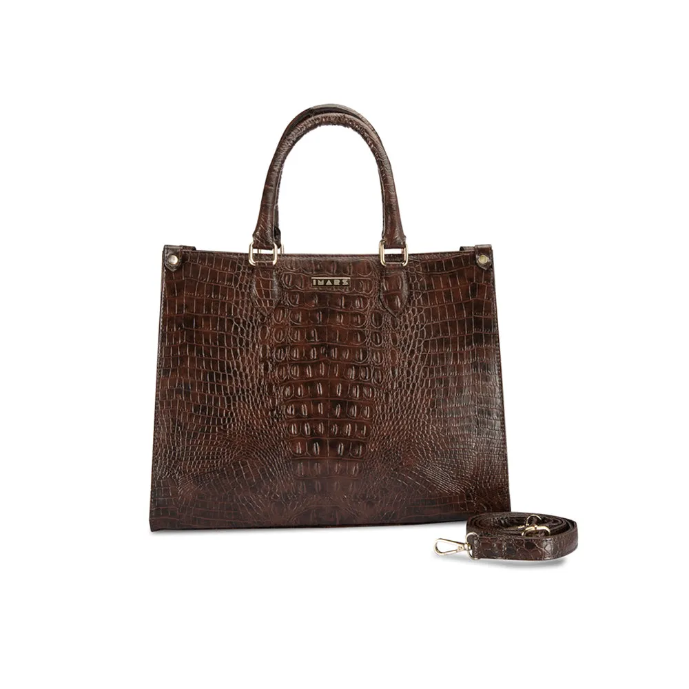 Classic Rustic Brown Tote Bag Perfect For Women & Girls