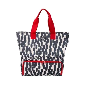 Cubs Black & White Dots Tote/Cooler Bag