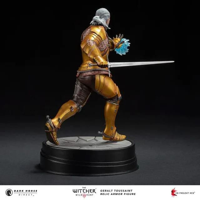 Dark Horse Comics The Witcher Season 3 Geralt Toussaint Relic Armor PVC Statue