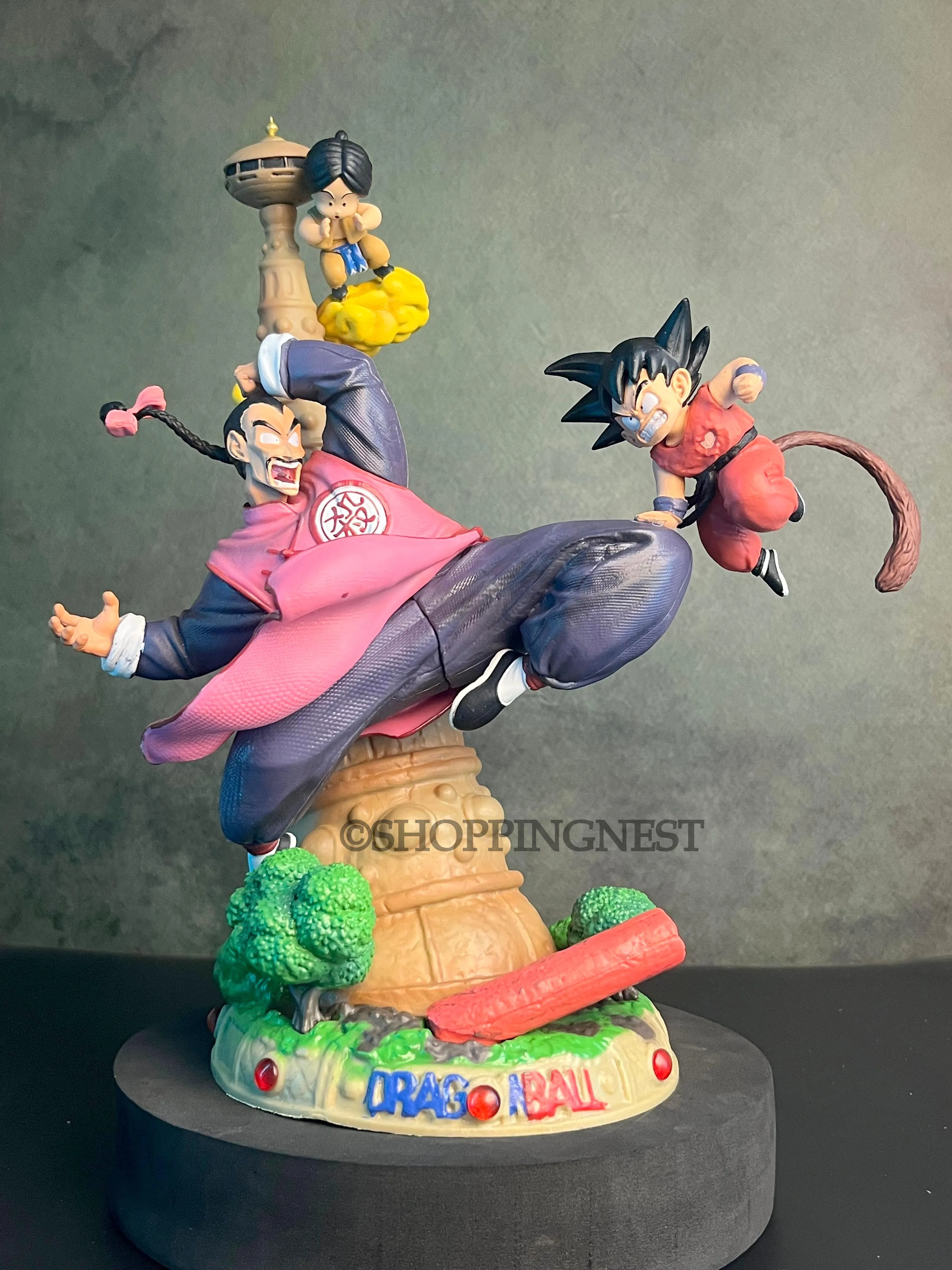 DBZ Tao Pai Pai VS Goku Figures, Goku Gohan Buu Frieza Broly Action Figure | 27 CMS |