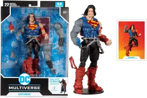 DC Multiverse Death Metal Superman 7" Inch Action Figure with Build a Figure for 'Darkfather' Figure (BAF) - McFarlane Toys