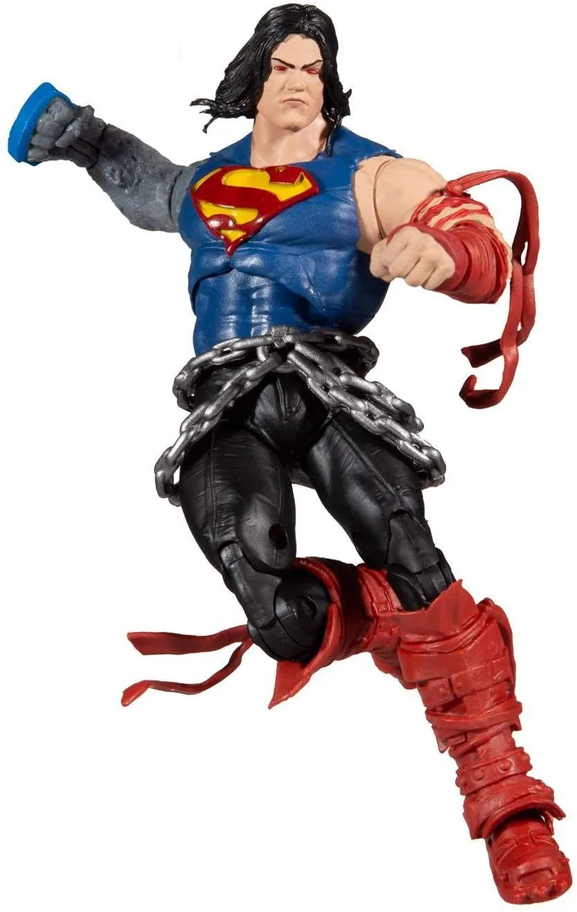 DC Multiverse Death Metal Superman 7" Inch Action Figure with Build a Figure for 'Darkfather' Figure (BAF) - McFarlane Toys