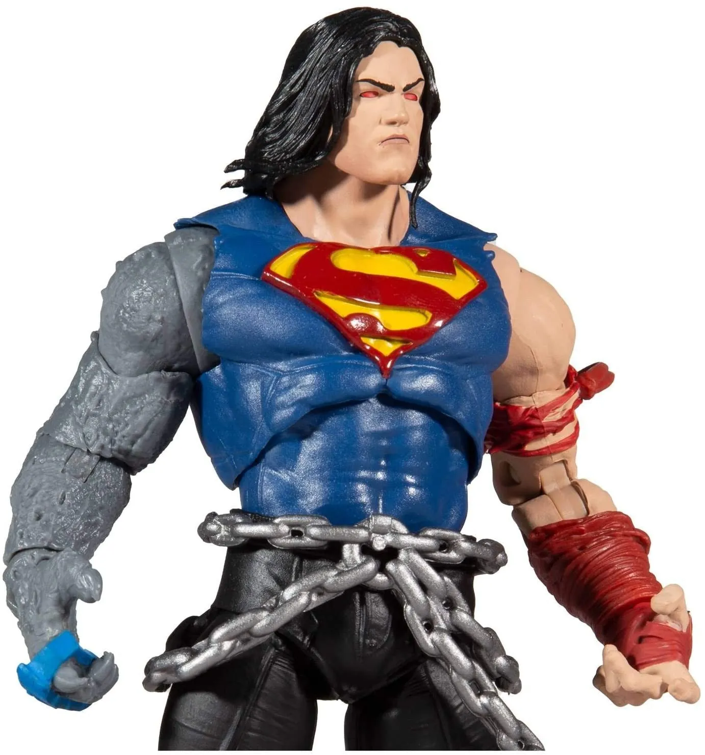 DC Multiverse Death Metal Superman 7" Inch Action Figure with Build a Figure for 'Darkfather' Figure (BAF) - McFarlane Toys