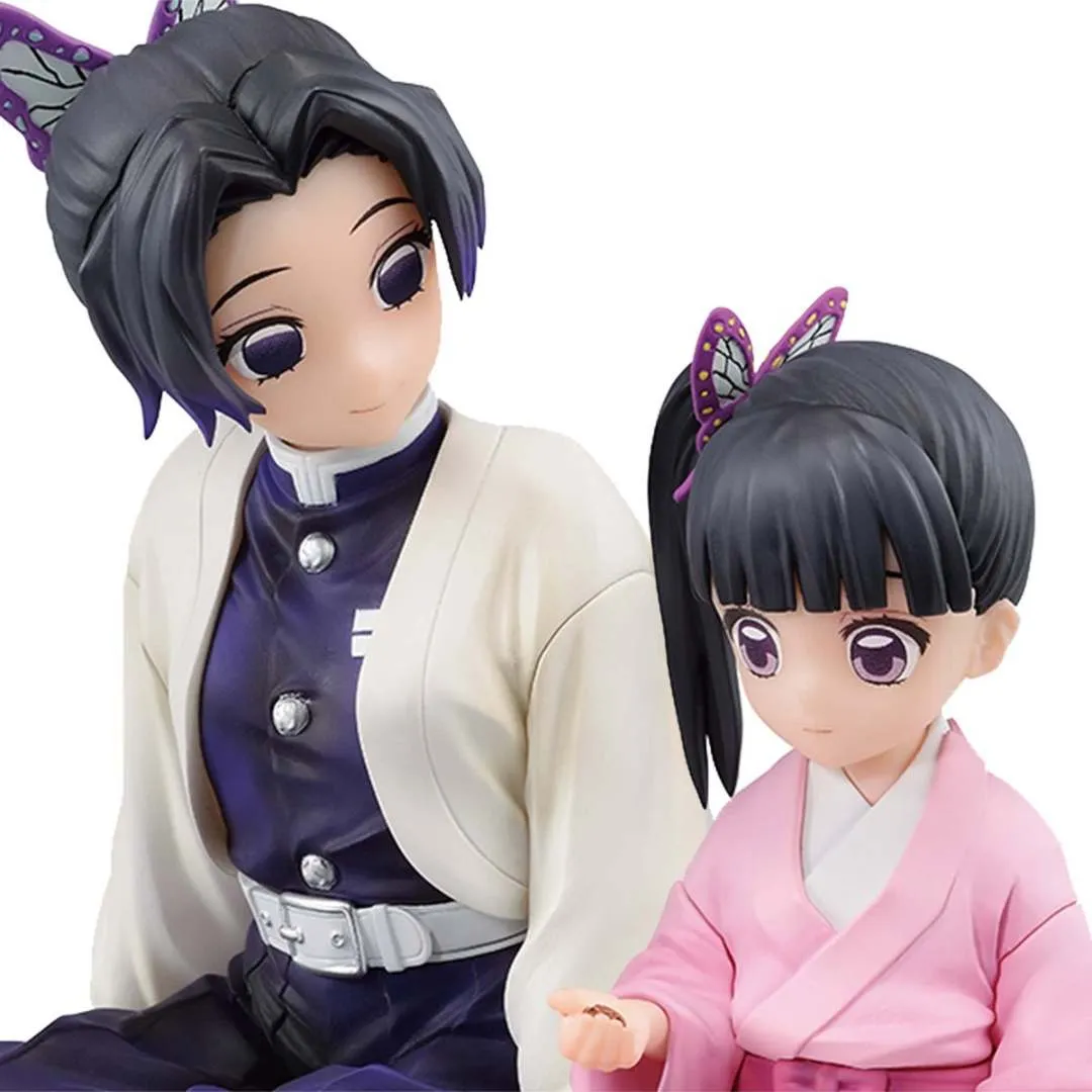 Demon Slayer: Kimetsu no Yaiba Shinobu Kocho and Kanao Tsuyuri Butterfly Mansion of Memories Ichibansho Statue