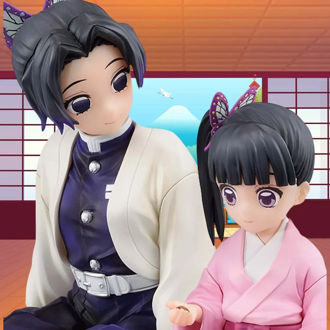 Demon Slayer: Kimetsu no Yaiba Shinobu Kocho and Kanao Tsuyuri Butterfly Mansion of Memories Ichibansho Statue