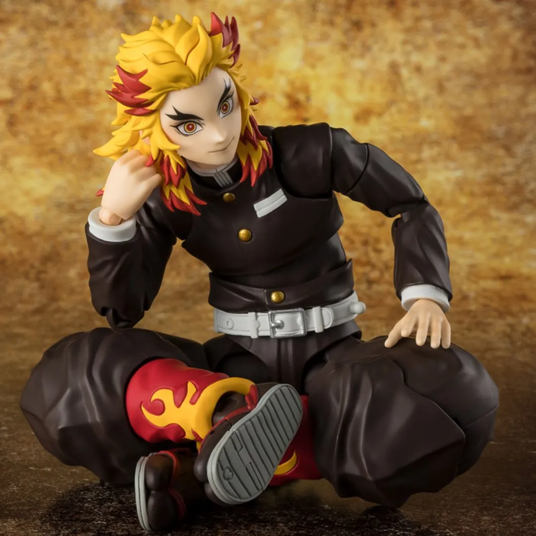 Demon Slayer Kyojuro Rengoku S.H.Figuarts By Tamashii Nations