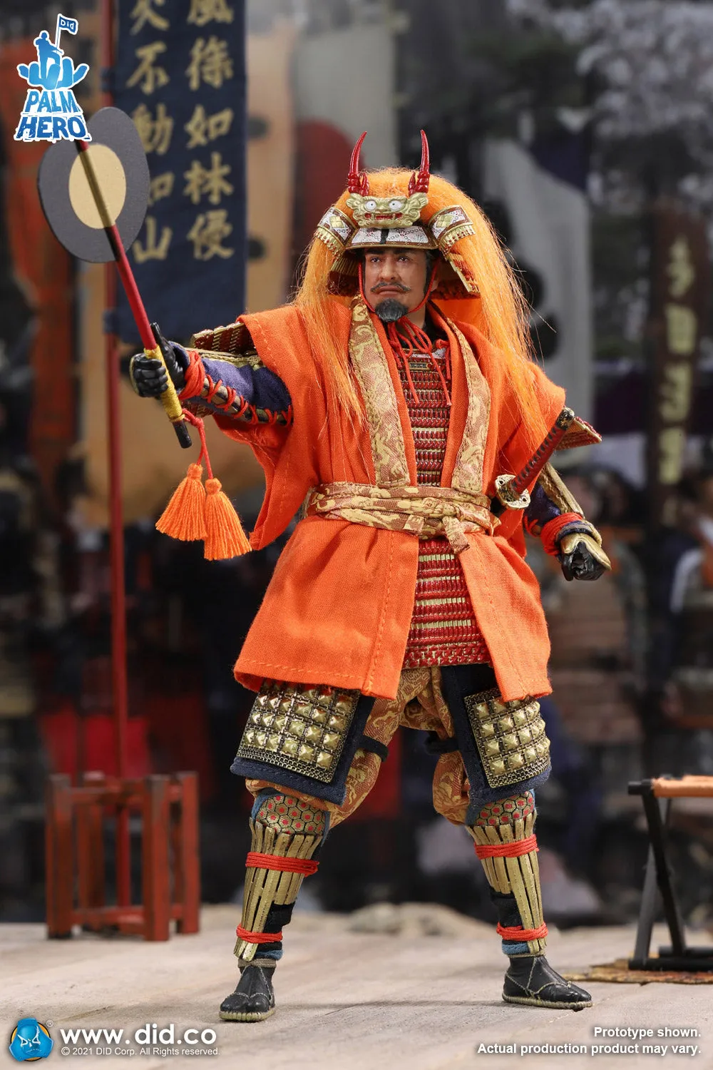 DID - Palm Hero Japan Samurai Series-Takeda Shingen