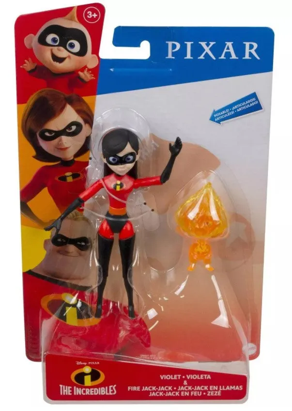 Disney Pixar Core Figure Violet & Fire Jack-Jack