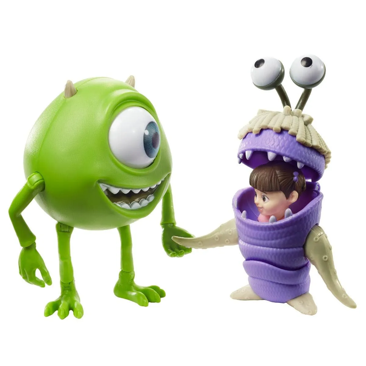 Disney Pixar Monsters, Inc. Mike Wazowski & Boo Figures