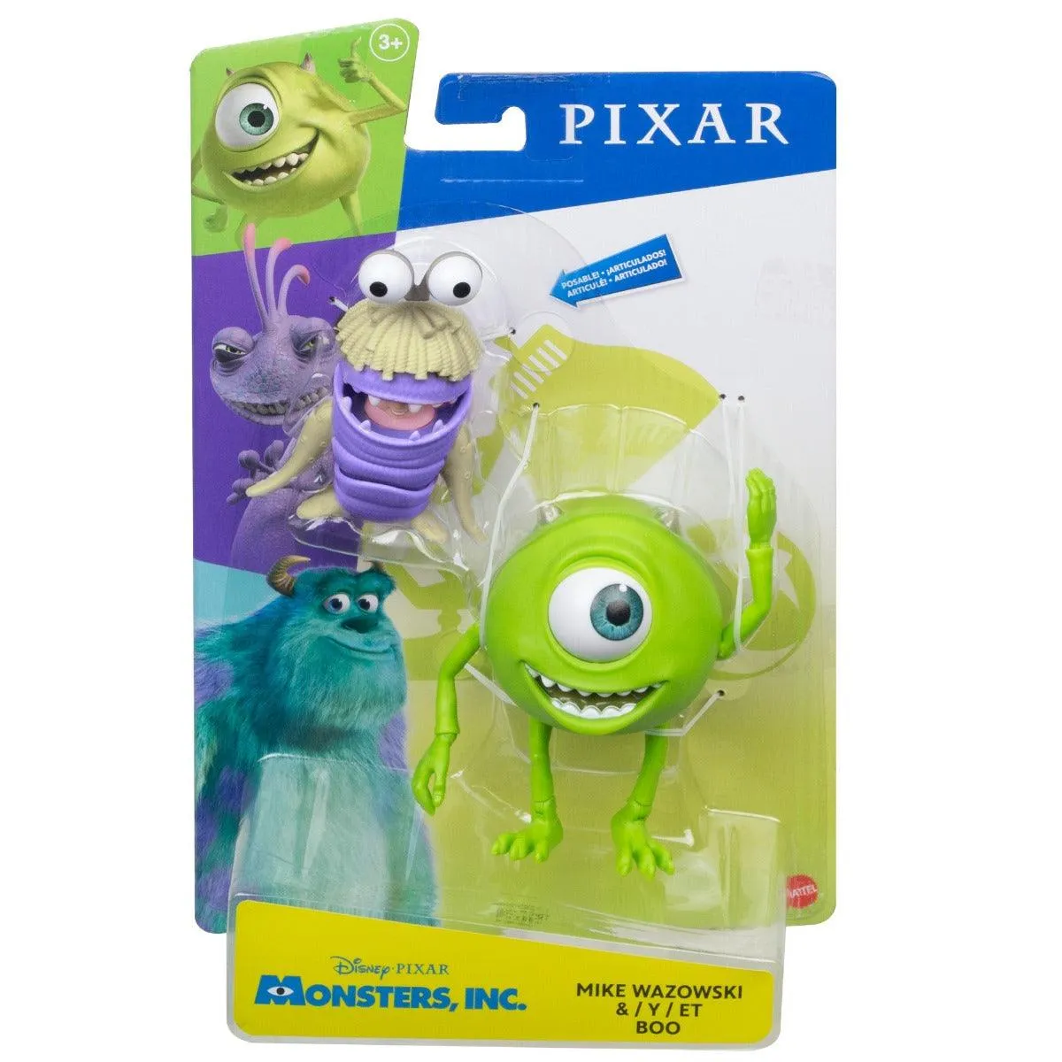 Disney Pixar Monsters, Inc. Mike Wazowski & Boo Figures