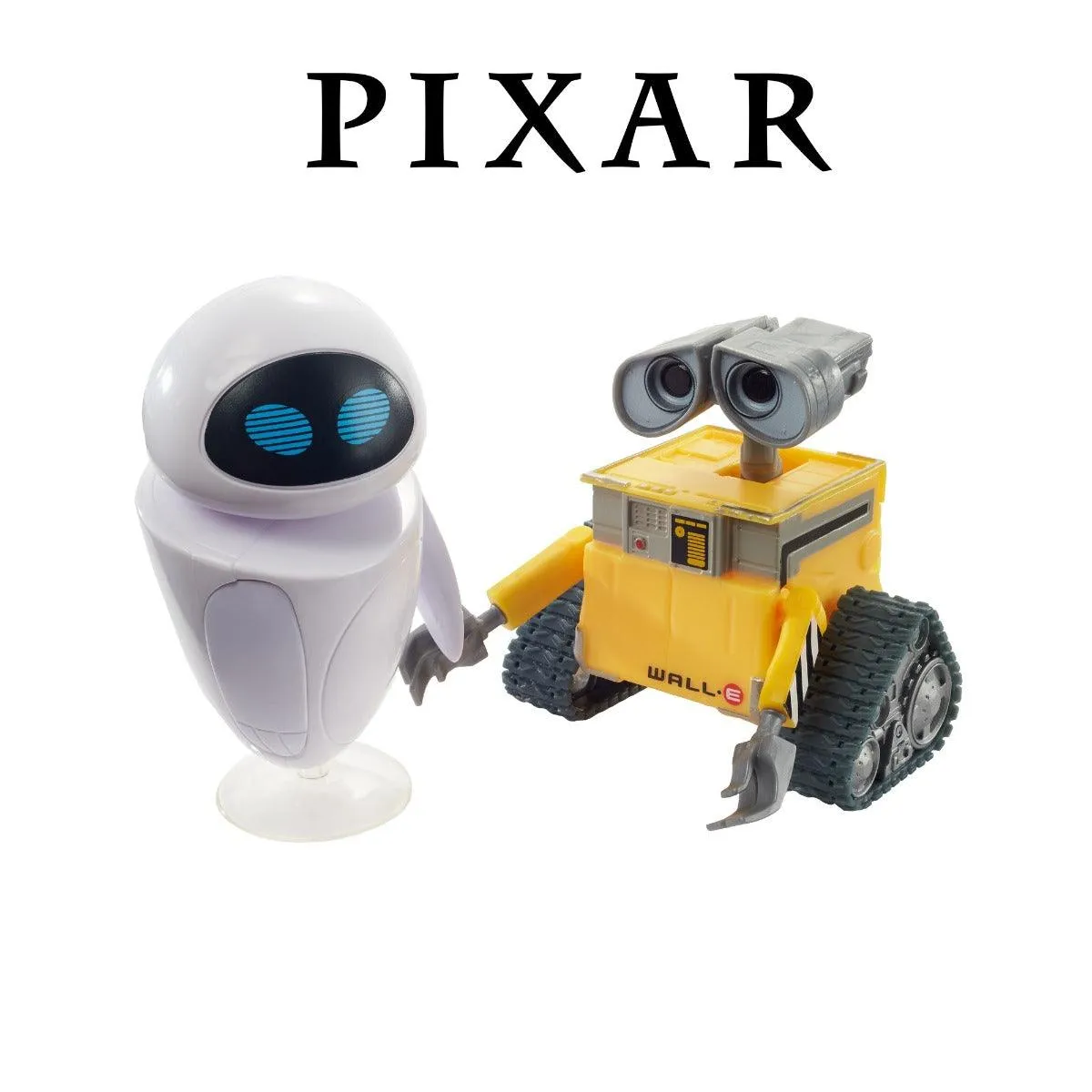 Disney Pixar Wall-E & Eve Figures