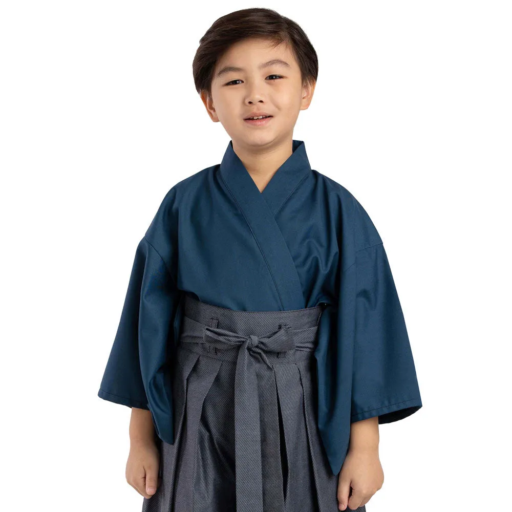 Dragons Path Kids Samurai Kimono Hakama Costume