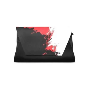 Edgy Black Red Clutch, Clutch Bag, Clutches, Clutch Purse, Clutch Purse Evening, Clutches and evening bags, Sexy Clutch, high fashion clutch