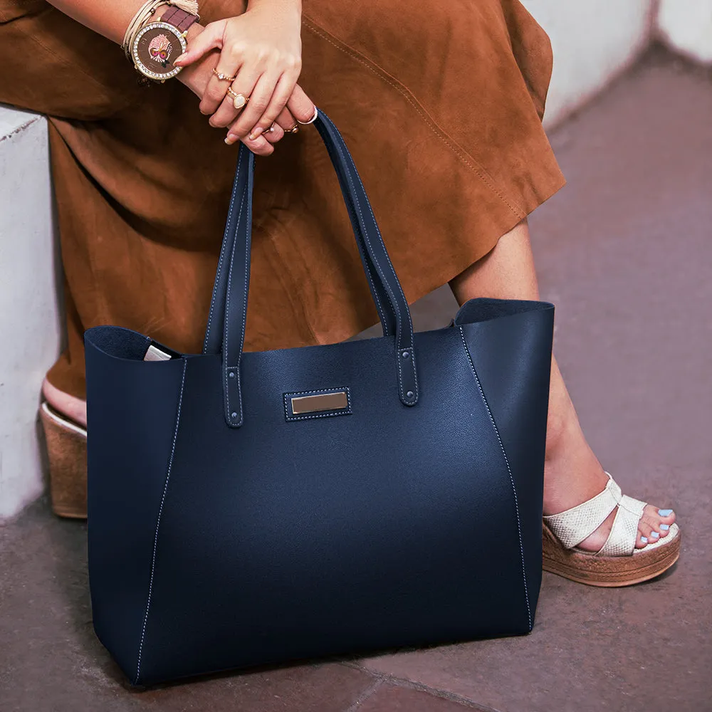 Elegant Blue Handbag Perfect For Women & Girls