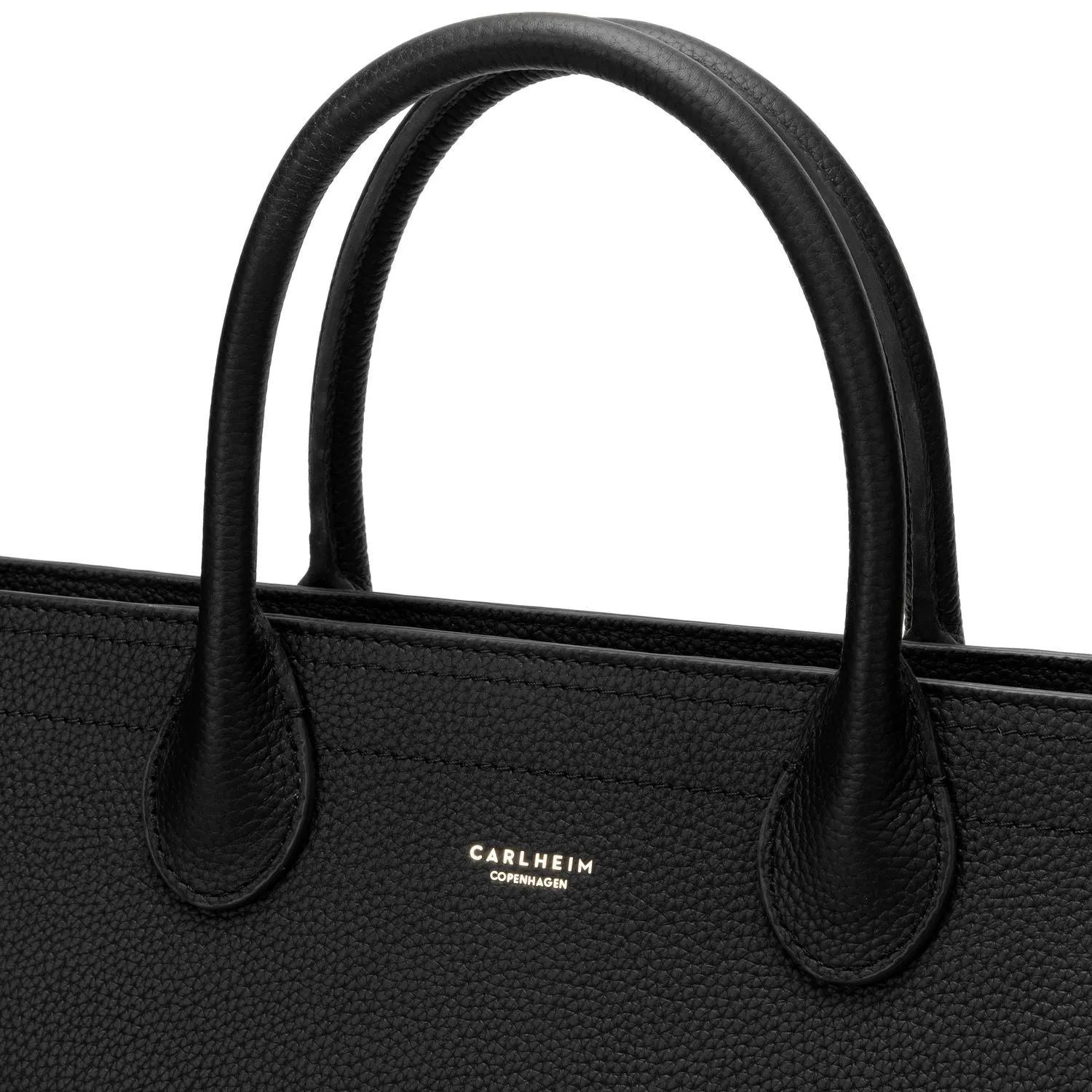 Elise Genuine Leather Handbag (Black)