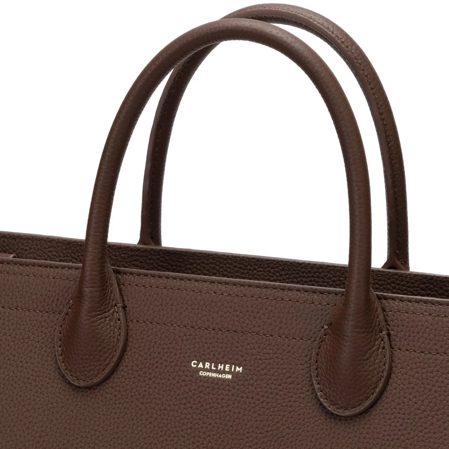 Elise Genuine Leather Handbag (Brown)