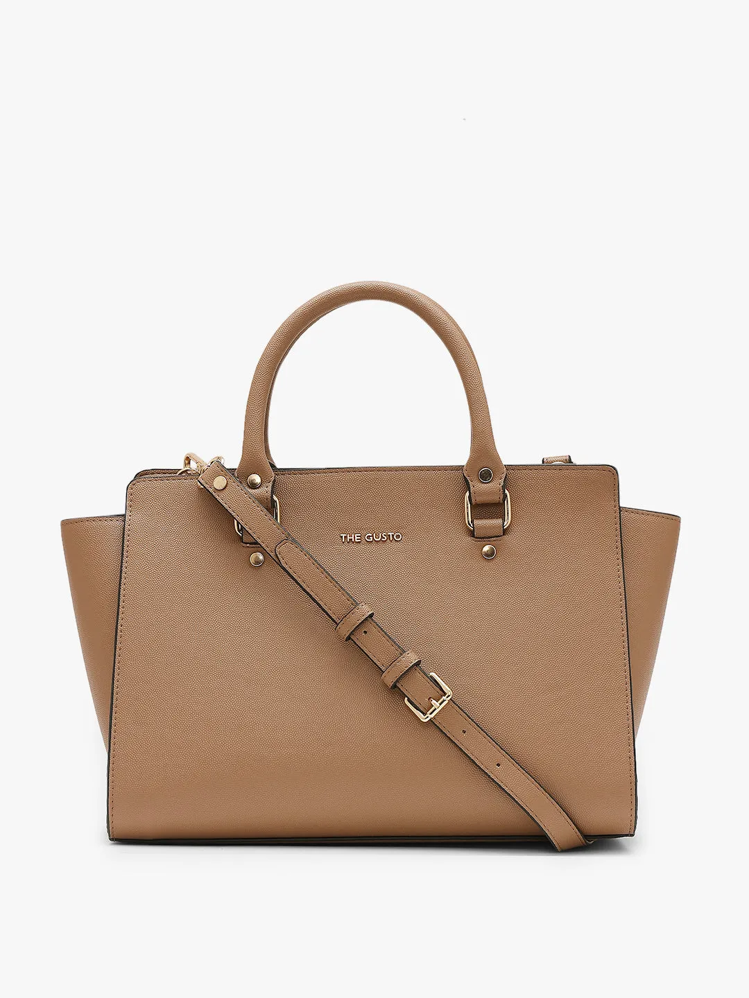 Elora Satchel Sling - Beige