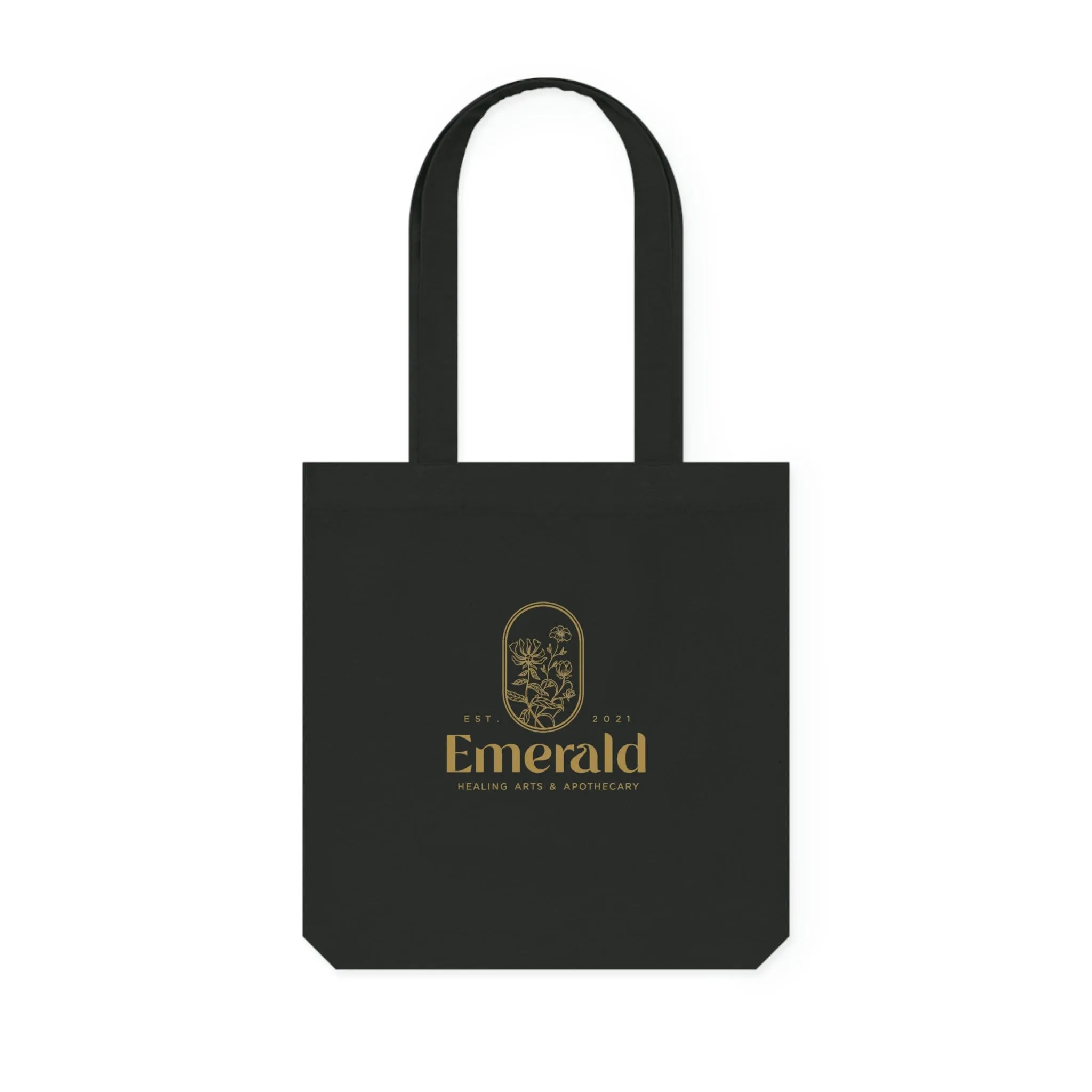 Emerald Woven Tote Bag