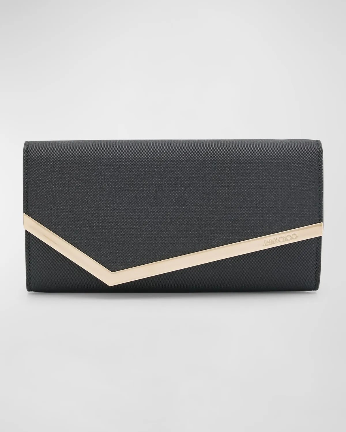 Emmie Flap Faux Leather Clutch Bag