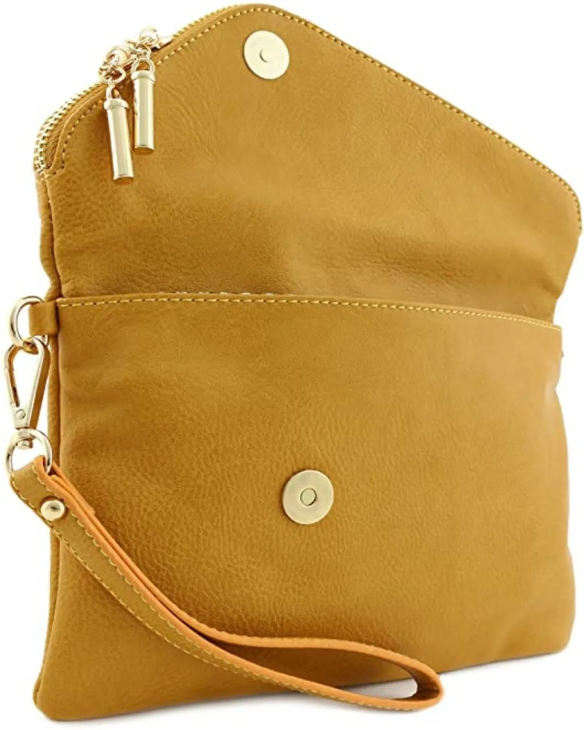 Envelope Wristlet Clutch Chain Strap Crossbody Bag