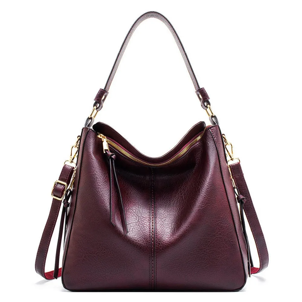 Fashionable PU Leather Crossbody Handbag