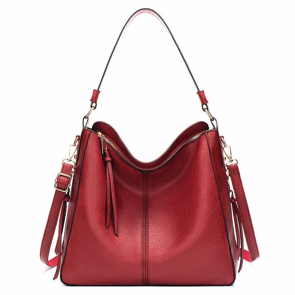 Fashionable PU Leather Crossbody Handbag