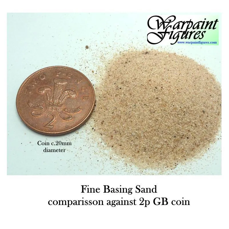 Fine Basing Sand For Wargaming Miniatures